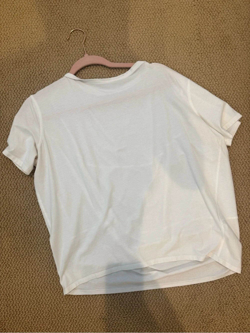 lululemon athletica White Short-Sleeve Women's Tee